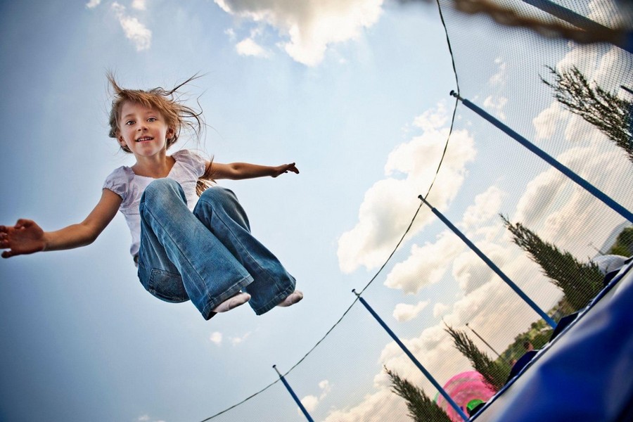 Trampolining: Energizing Children with Bouncing Fun